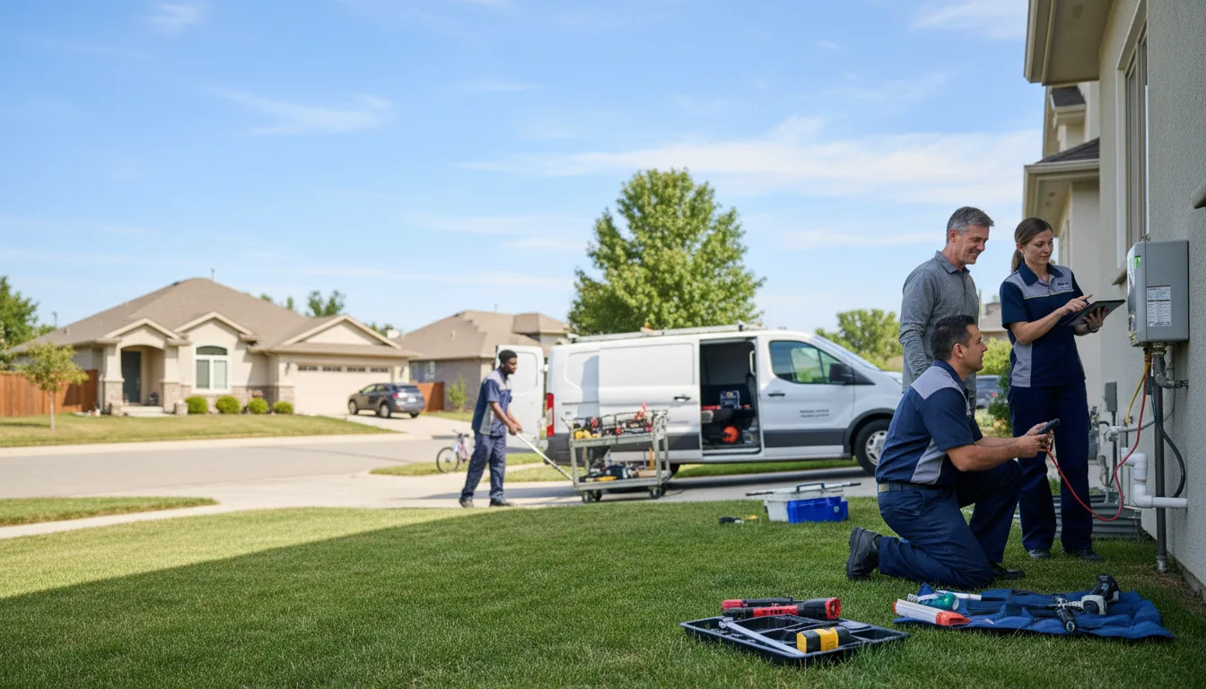 Tankless water heater service in Mcdonald, PA